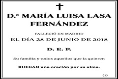 María Luisa Lasa Fernández